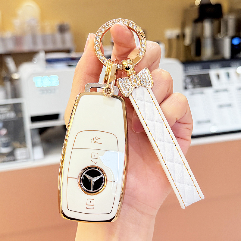 16-23款奔驰E260L钥匙套E级豪华尊贵版全包车扣E300L专用保护外壳