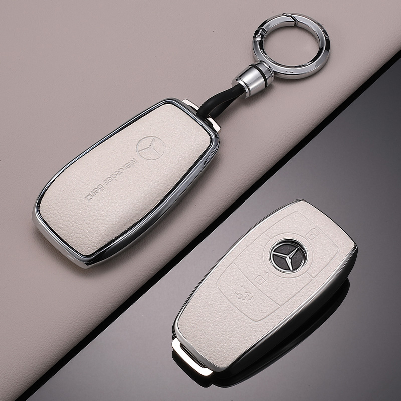 奔驰e300l钥匙套c260l车a200l女glc gla glb220男gle350扣c200l壳