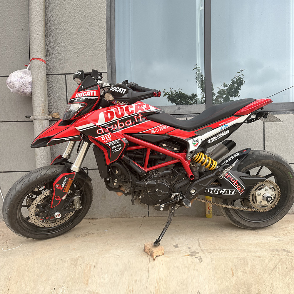 定制杜卡迪骇客939骇道821改装贴纸防水贴花全车保护膜车身贴版画