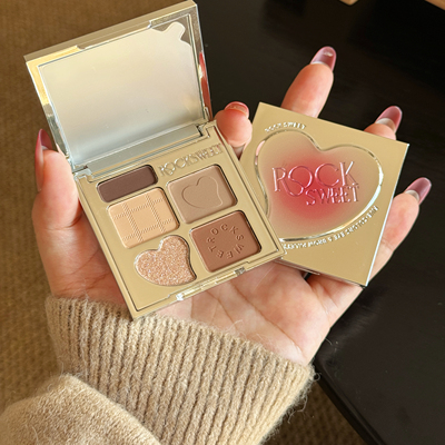ROCK SWEET摇滚甜心节奏狂想五色眼影盘眼眉盘哑光珠光大地色眼影