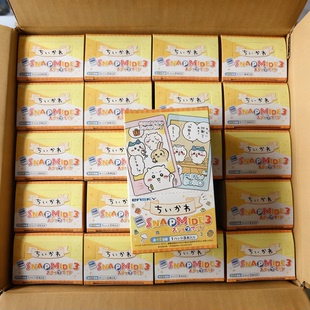 chiikawa吉伊卡哇拍立得卡片盲抽袋周边瓦乌萨奇小八