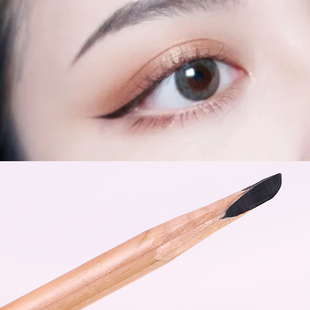 眉笔眼线笔二合一防水不晕染木质影楼北影化妆师专用铅笔式可刀削