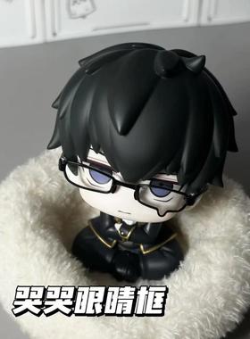 流泪眼镜框泪滴镜框二次元凹造型装饰y2k镜框cos动漫拍照眼镜框