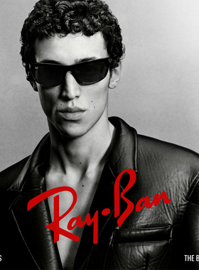 RayBan雷朋长方形尼龙框太阳镜男款户外眼镜墨镜0RB4089可定制