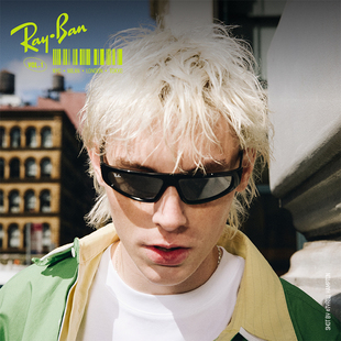 RayBan雷朋太阳镜不规则形IZAZ眼镜男女同款 眼镜潮酷墨镜0RB4432