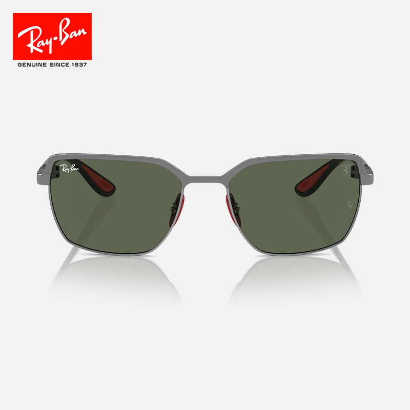 RayBan雷朋太阳镜法拉利联名男女款眼镜潮酷户外开车墨镜0RB3743M