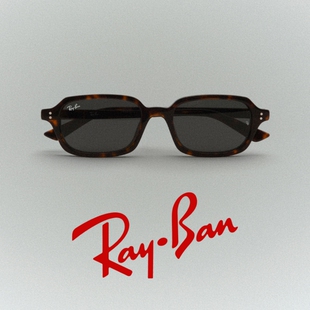 雷朋枕形板材窄框墨镜男女同款 高级感眼镜太阳镜0RB4455F可定制