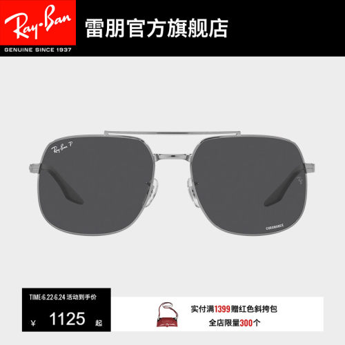 RayBan雷朋双梁大框墨镜0RB3699