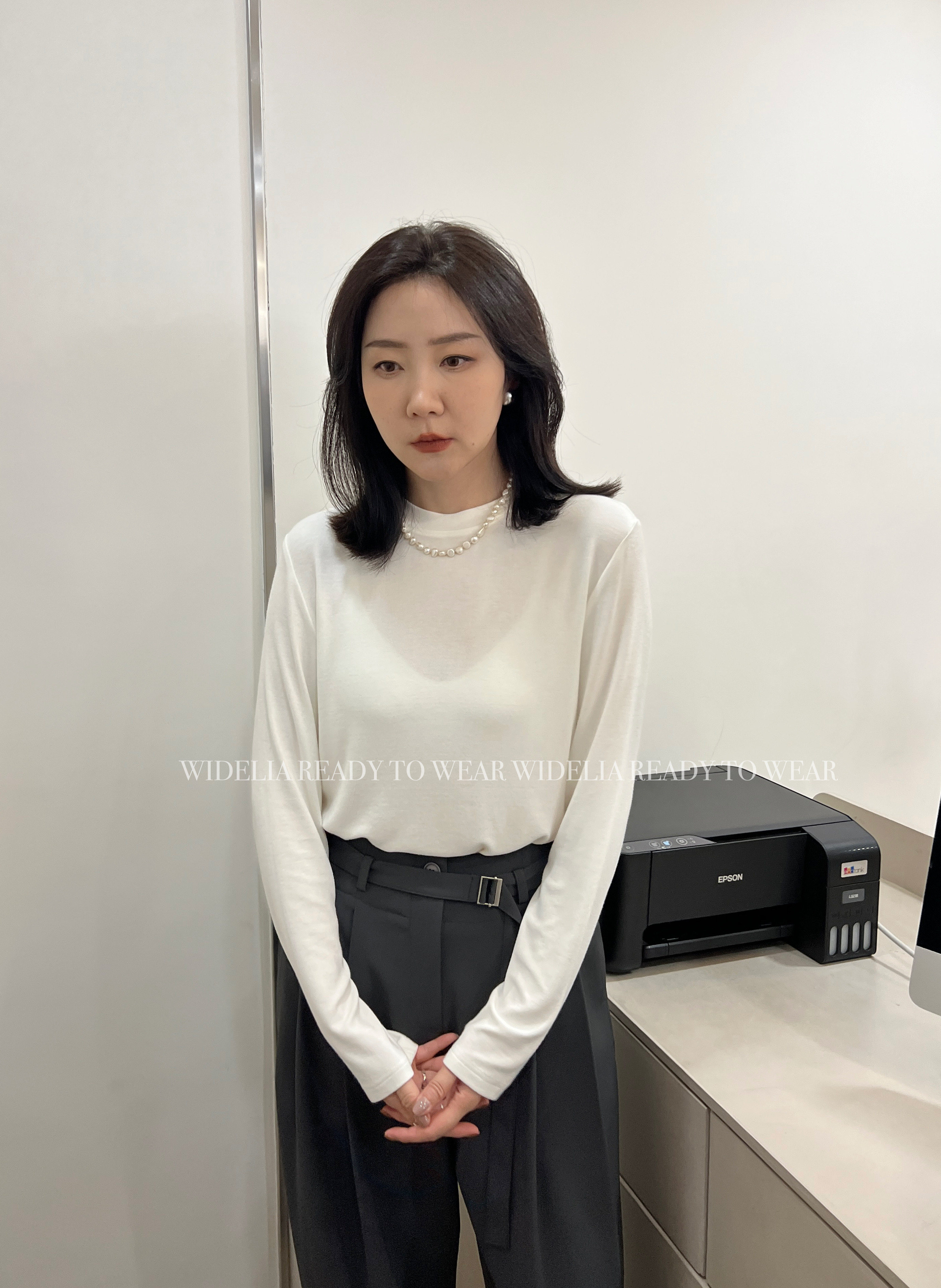 秋冬新款长袖T恤女装widelia