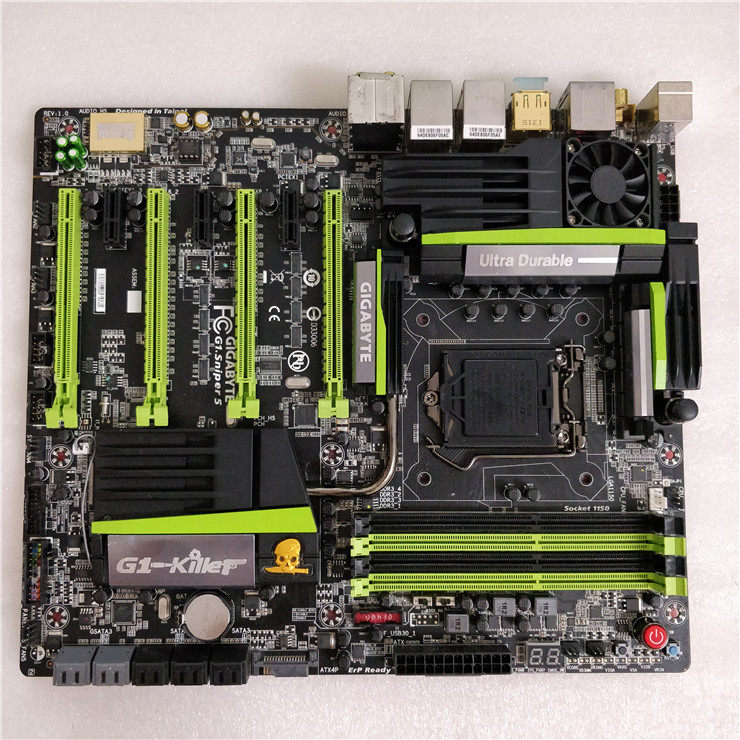 現貨Gigabyte/技嘉G1.Sniper 5 Z87主板1150針 DDR3內存 支持交火在類目 電腦硬件/顯示器/電腦周邊, 主板中 - 來自Buy2taobao.com提供專業的淘寶代購服務