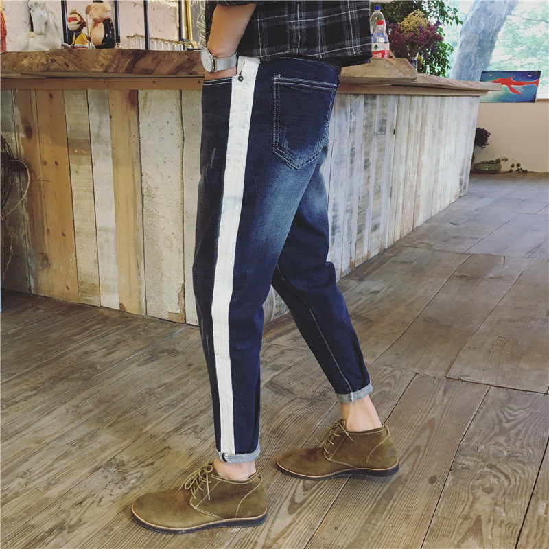 Jeans pour adolescent droite en vrac pour automne - Ref 1482139 Image 3