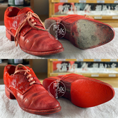 1.5mm皮纹进口鞋 意大利Vibram 掌 耐磨缓冲鞋 底贴 guidi uma贴底