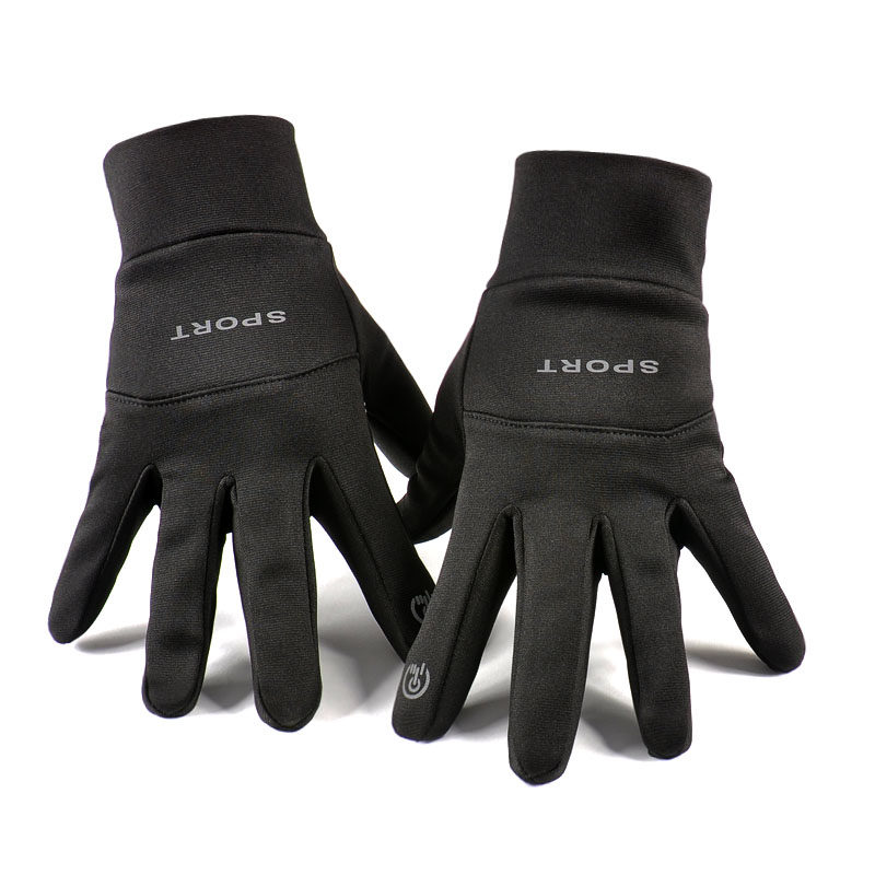 防风薄款加绒保暖骑行手套