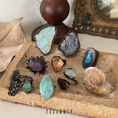 25SUMMER原石女款戒指