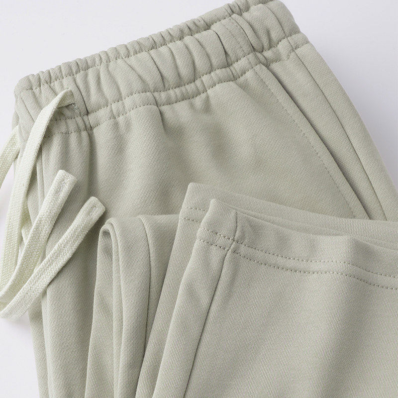 MAROLIO~柔软亲肤紧致有型！直筒毛圈卫裤男女款秋冬休闲宽松长裤