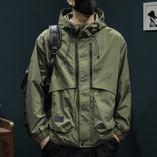 neith 宽松连帽工装 BIAS潮牌秋季 大码 夹克外套 户外冲锋衣男士