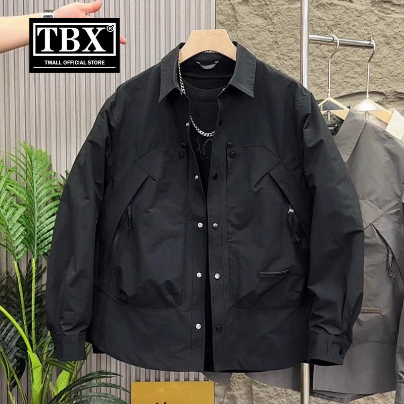 高端工装冲锋衣外套男士2026新款爆款春秋季休闲翻领夹克男款冬装