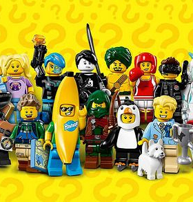 正品乐高lego71013人仔抽抽乐16季 香蕉人企鹅人