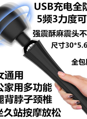 手持式按摩棒小型电动全身按摩器