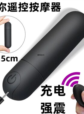 无线充电遥控按摩棒迷你10频强震