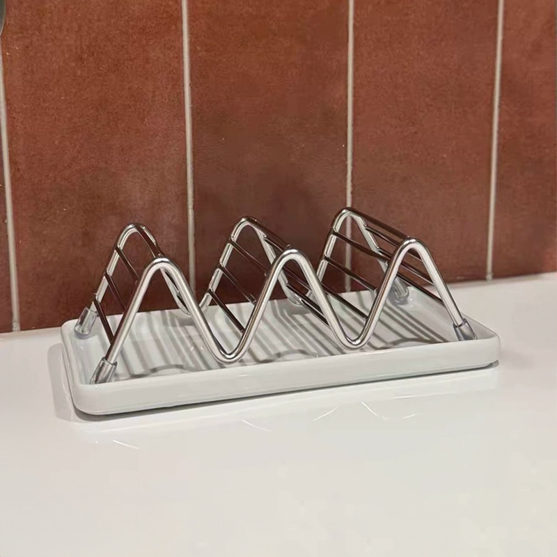 304不锈钢肥皂架陶瓷皂碟沥水架