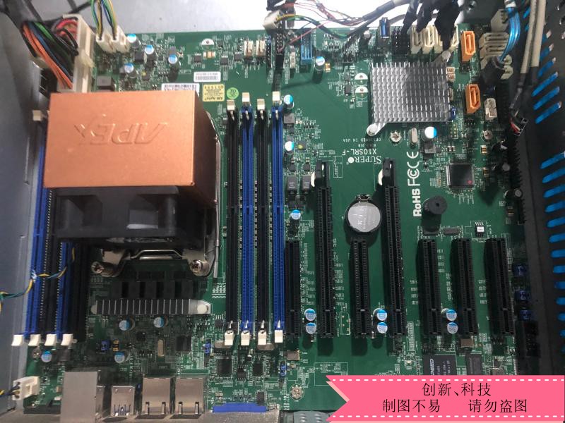 超微X10SRL-F单路LGA2011针服务器主板C612芯片 E5V3V4双千兆网卡