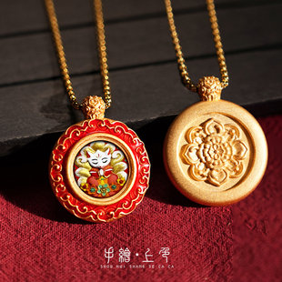 纯手绘藏式立体唐卡擦擦佛纯铜镀金外壳五爷扎基拉姆精致彩绘文殊