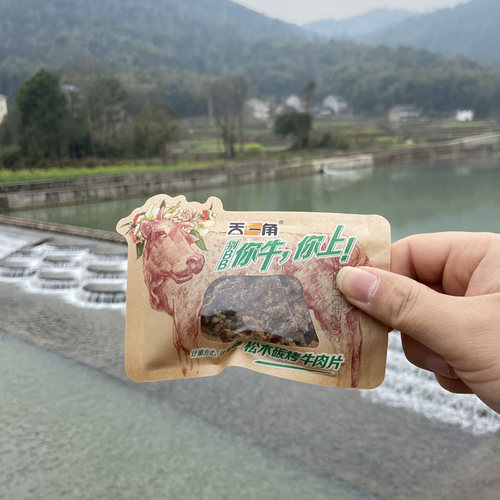 温州天一角牛肉干独立包装