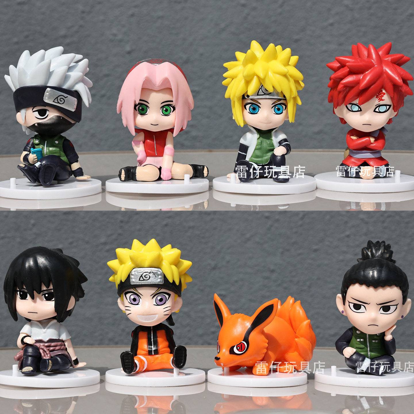 火影忍者手办鸣人卡卡西小樱水门我爱罗佐助蛋糕装饰摆件男孩礼物