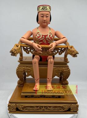 软身妈祖娘娘天上圣母金身神像天后天妃木雕佛像妈祖海神香樟木雕