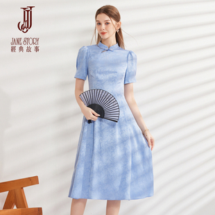 2026新款夏季改良旗袍女新中式气质日常可穿年轻款中国风连衣裙