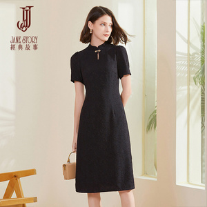 高级感旗袍女改良版2026夏季新款年轻款日常可穿新中式旗袍连衣裙