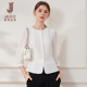 上衣修身 女春秋雪纺衫 气质内搭白色衬衣 别致漂亮圆领衬衫 2026新款