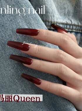 燕翎正品知画系列新款甲油胶 红色玛丽Queen美甲黄绿红白色美甲胶