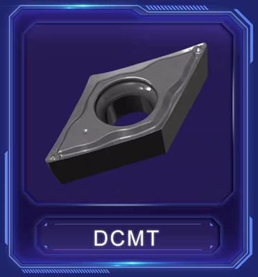 数控刀片不锈钢高硬钢DCMT11T304-SF 55度菱形内孔单面断销刀头