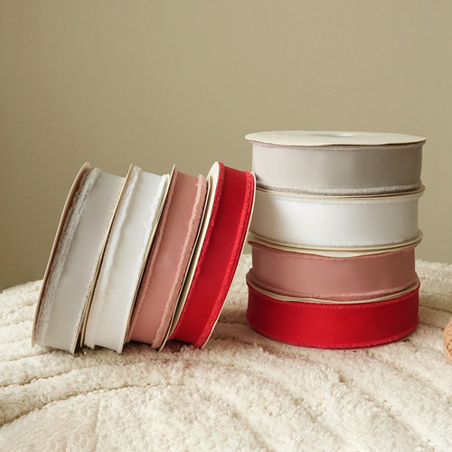 圣诞丝带diy蝴蝶结圣诞树挂件