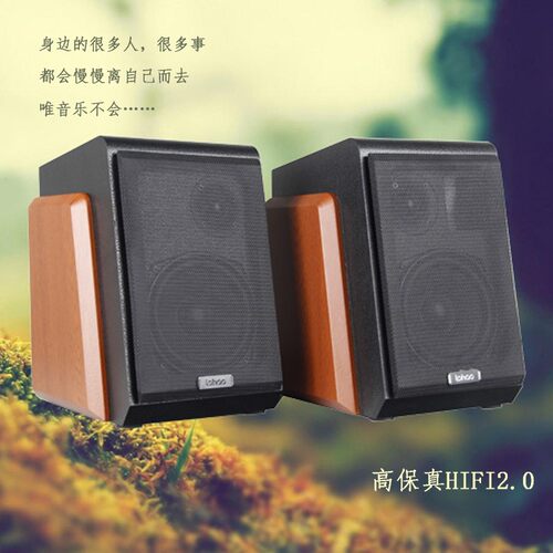 LOHAO/乐好有源高保真双蓝牙音响