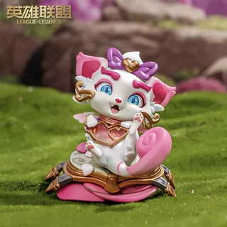 英雄联盟正版手办柯基库奇苍龙艾希琴女蔚卢锡安猫咪LOL周边摆件
