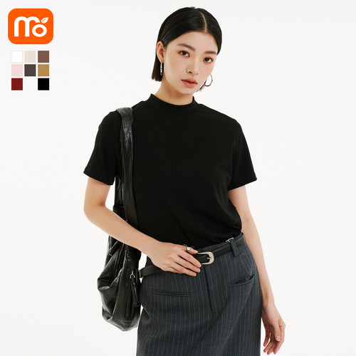莫代尔棉针织短袖女2026新款夏