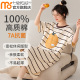 可爱风全棉 薄款 莫代尔7A抗菌短袖 睡衣甜美纯棉睡裙女士夏2024新款