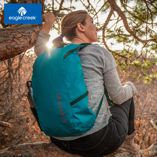 大容量超轻便可折叠户外双肩包女