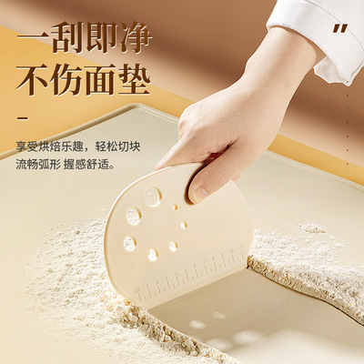 硅胶垫专用切面刀食品级带刻度