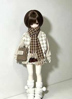 blythe小布 ob22娃衣azone小六分bjd电器街光魇冬季外套服装套装