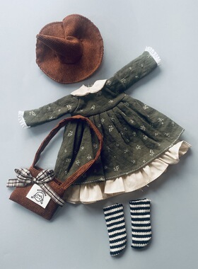 ob24小布bjd娃衣6分sd卡肉玩偶通用款衣服休闲公主裙裤子卫衣套装