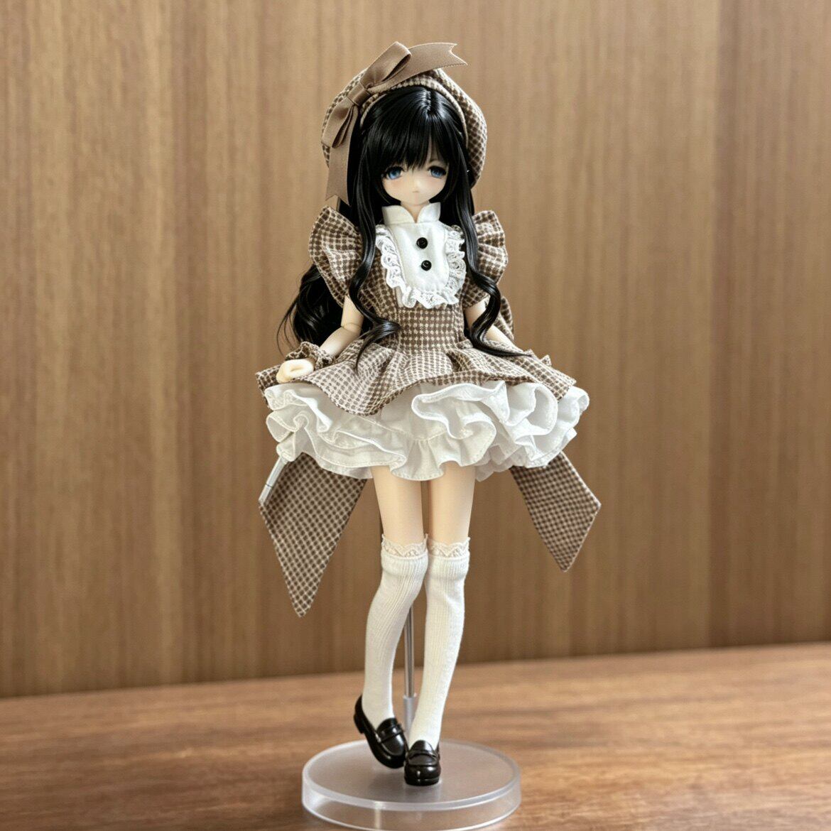 azone小布blythe娃衣复古日系裙图片