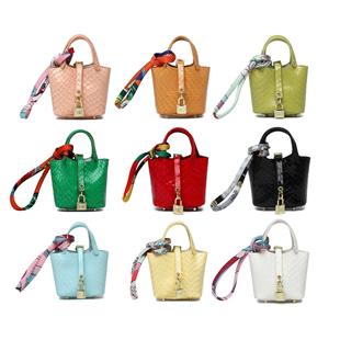 三四六分BJD娃娃过家家配件包包H家菜篮子包迷你包微缩背包玩具