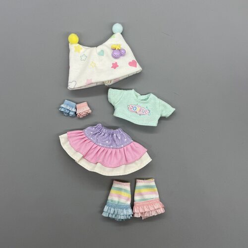 8分12分粘糕体娃衣邦倪兔衣服