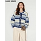 慵懒风针织开衫 Basic 新款 百家好海洋星毛衣外套女2026春季 House