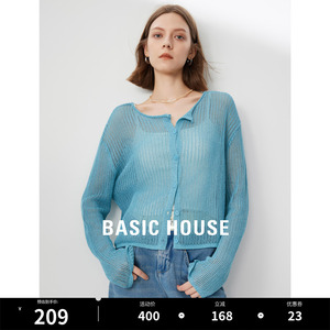 BasicHouse/百家好针织衫开衫