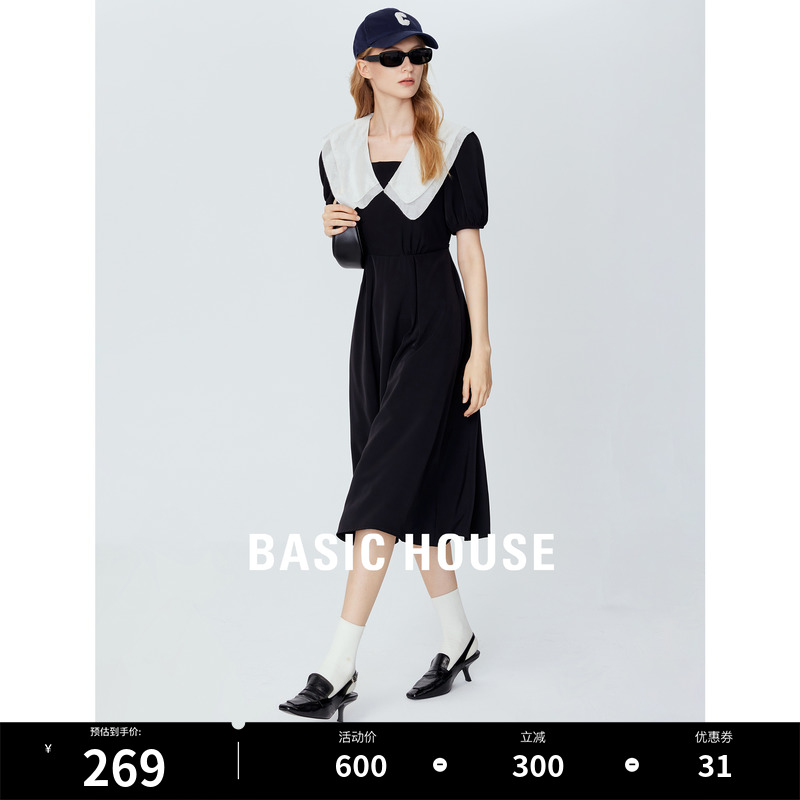 BasicHouse/百家好连衣裙